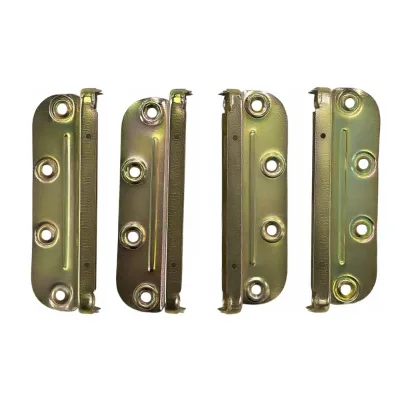 AODELI 5 Inch Galvanized Bed Hinge 192kg Capacity, Won't Drop Under Shaking