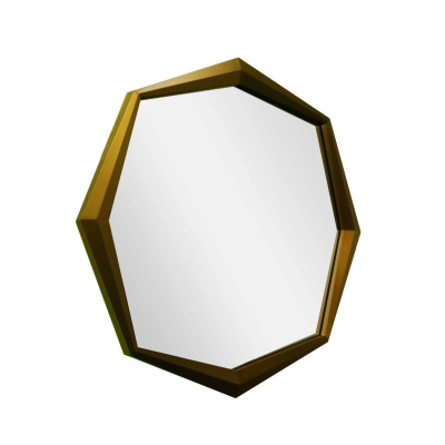 Designer Mirror | Modern Art Wall Mirror | Aluminium Framed Statement Piece