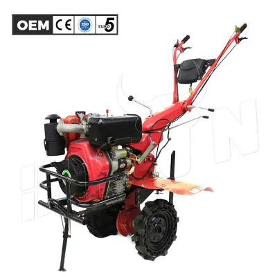 BISON(China) 186fa 10hp diesel Power Tiller with Optional Tiller Knife