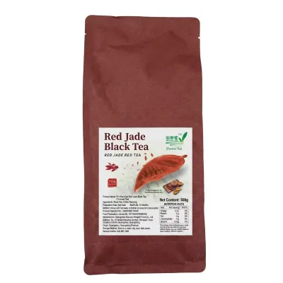 500g Premium Natural Beauty-Enhancing Black Tea Elegant Packaging Certified Quality 12 Months Shelf Life for Bubble Tea Beverage