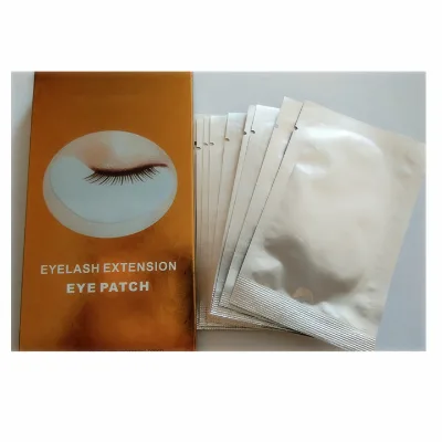 More Sticky Lint Free Gel Eye Patch Under Eye Pad for Eyelash Extension OEM logo Customized Shapes