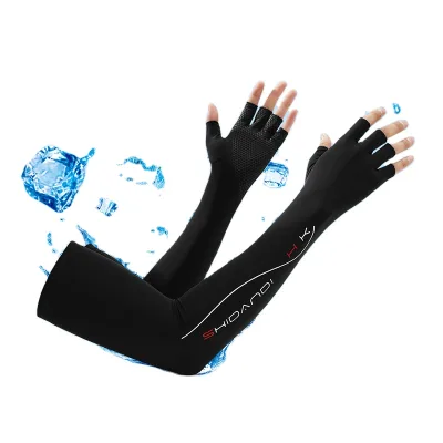 OEM Logo Anti-UV Summer Riding Long Gloves Compression Arm Sleeve