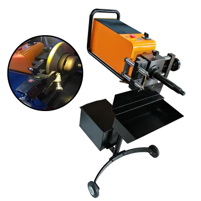 Dual-Function Automatic Automotive Brake Disc Grinding Aligner Cutting Machine for Car Repair Hot Brake Lathe Vehicle Equipment