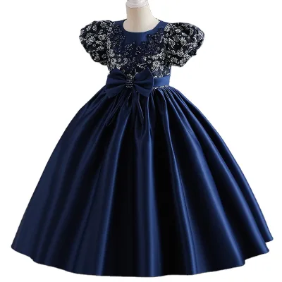 Summer New Children's  Princess Dress Wedding Flower Dress