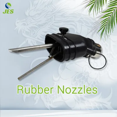 Vehicle Exhaust Nozzle Rubber Tailpipe Adapters Waste Smoke Management