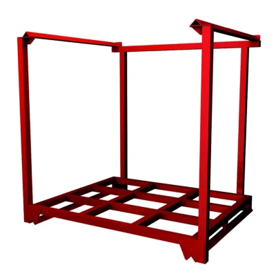 Modern China Steel Powder Coated Customized Galvanized Stacking Rack Pallet