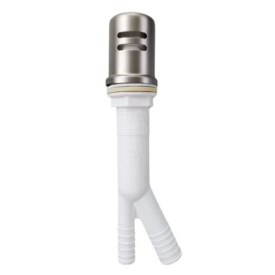 Kitchen Dishwasher Drain Air Break Vent Assembly With Durable Brass Top Cover Cap Heavy Duty Residential Plumbing Replacement