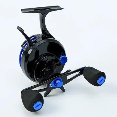 Wholesale Small Fishing Wheel Metal Spool Fly Carp Fishing Reels Saltwater Ice Mini Spinning Reel With Line