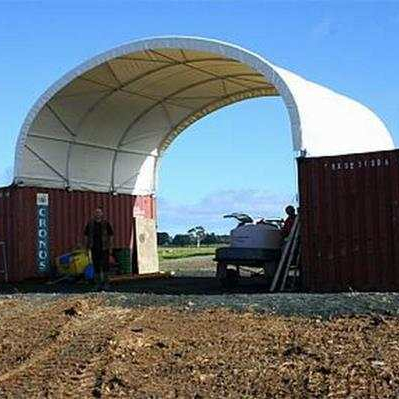 Container Shelter Portable Canopy Metal Frame Garden Material Origin Type Place Model Buildings