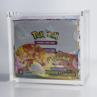 Booster ETB Display Case Acrylic Box With Magnetic Lid