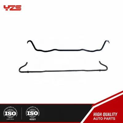YZS Front Real Adjustable Solid Sway Bar Upgrade for Forester 2013-08 20401SC000 20451SC010 20451SC011 55Cr3 Black 22mm