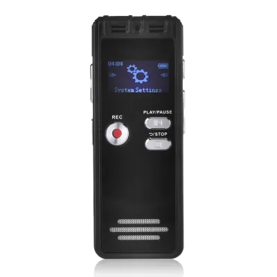 8GB Digital Voice Activated Recorder for Lectures Portable Digital MP3 Voice Recorders with Line in Recording
