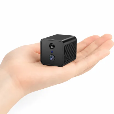 Ubox I-Cam M1 2MP Battery Powered Wireless 4G Wifi Mini Smart Security Camera with Infrared Night Vision Human Detection