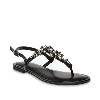 2024 Custom Manufacturer's New Design Ladies Glitter Diamond Sandals with Rhinestone Bling Trending Female Flip Flops for Summer