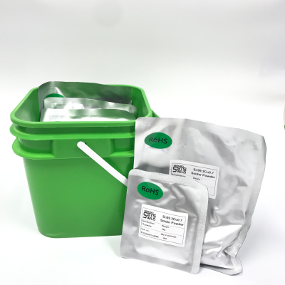 No-Clean Flux Powdered Solder Spherical Tin Sn Solder-Powder for Package Soldering