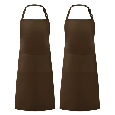 Waterproof Adjustable Resistant Aprons with Pocket Women and Men Kitchen Chef Barber Apron