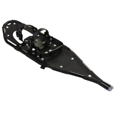 Winter Sports Black Aluminium Frame Plastic Snowshoes Customizable Snow Shoes for Adults