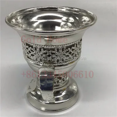 Gold Silver Color Wholesale Charcoal Metal Bakhoor Incense Burner for Evaporator