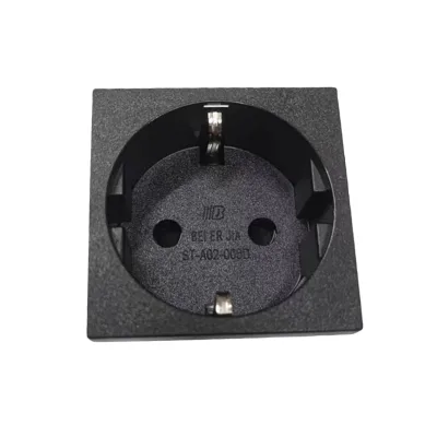 New Arrival 16A 250V European Standard Germany Waterproof EU Socket Outlet Snap in Receptacle for PDU Ac Connector