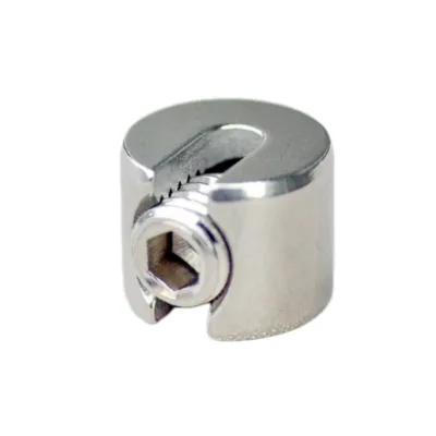 Cross Cable Clamps 1/8", 3mm 316 Stainless Steel Cross Wire Ropes Clip for Wall Wire Trellis System 1/8" Cable