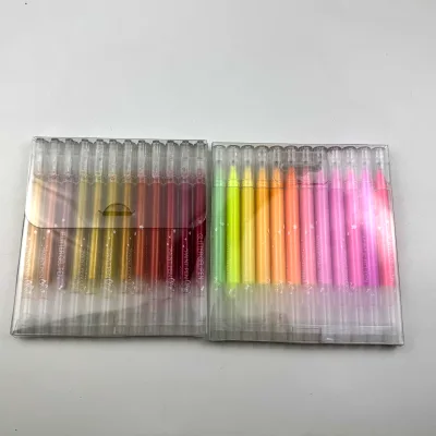 Bulk Wholesale Glitter Gel Pens Creative Sparkle Stationery Accept Custom Logo for Kids & Adults