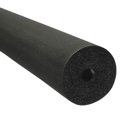 TOPLON Anti-aging Anti-ultraviolet Waterproof Fireproof Black Rubber Electric Double Twin 5.0mm Insulation Pipe UV Film Thermal