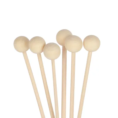 Fragrance Oil Decoration Replacement Wood Ball Wood Beads Reed Diffuser Sticks