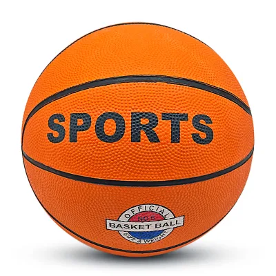 Premium Eco-Friendly Lightweight Rubber Basketball Official Size 3 5 7 High Bounce Grip for School and Outdoor Play