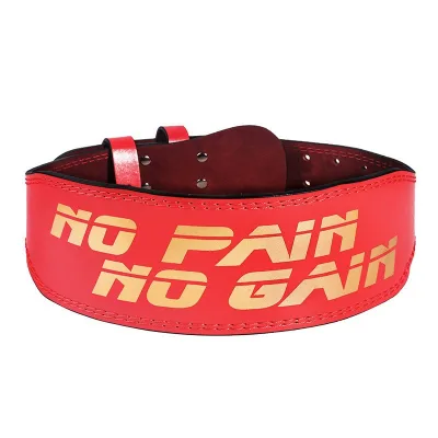 HUIZHAO Leather Foldable Customizable Weight Lifting Belt 90-130cm Adjustable Waist Support for Squat Deadlift Gym Training