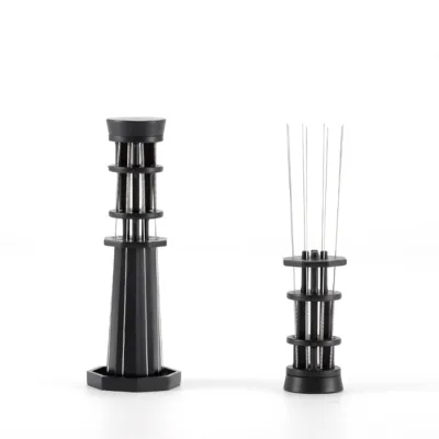Factory Price WDT Tool Espresso Stirrer Distribution Tool for Barista Portafilter, Espresso Coffee Stirrer With Stand Tamper
