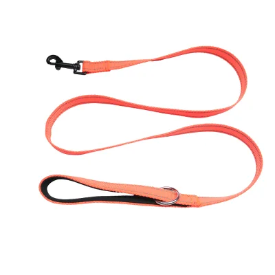 Wholesale Cheap Classic Padded Lights Solid Pattern Nylon Dog Custom Logo Pet Training Lead Rope