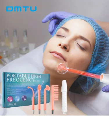 Portable Therapy Wand Machine High Frequency Facial Machine Handheld Electric Face Skin Beauty Tools