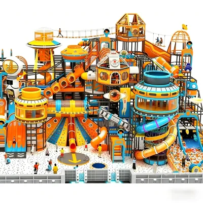 Professional Customized Indoor Theme Amusement Park, Large Commercial Indoor Playground Park,