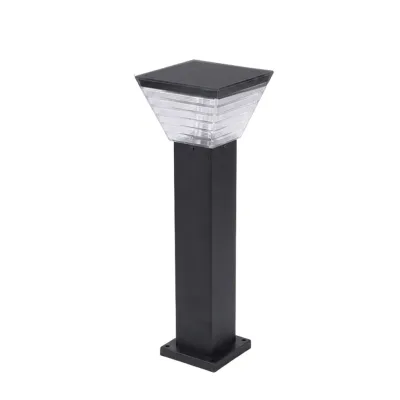Solar Waterproof LED Lawn Light with IP65 Rating Light Sensor Control & Rechargeable Battery for Garden Villa Courtyard & Plaza