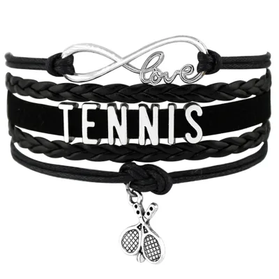 Infinity Love Tennis Bracelet for Women Factory Drop Shipping Fashion Charm Bracelets Perfect Gift for Tennis Players Moms