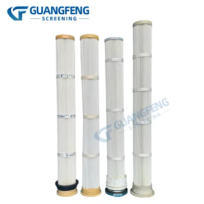 Industrial Air Dust Filter Cartridge Easy to Install Excellent Acid and Alkali Resistance Filter Supplies