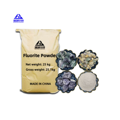 Good Price for Fluorite Powder, CaF2 98% Acid Grade Fluorspar /fluorite/ Calcium Fluoride Powder