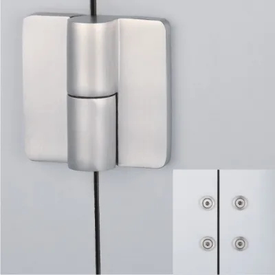Public Self-Closing Modern Stainless Steel Heavy Duty Toilet Partition Door Hinges with Easy Installation