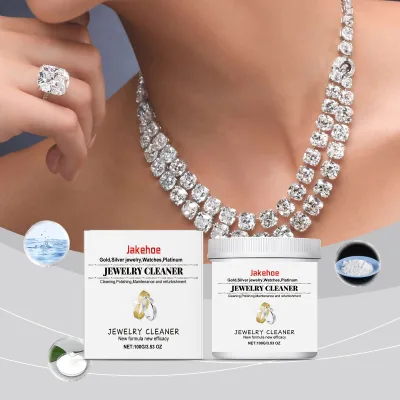Customized Label Wholesale Jewelry Cleaners Liquid & Polish Foam Cleaning for Ultrasonic Silver Gold Jewelry Cleaner