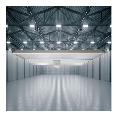 High Bay Linear Chain Mounting Compact Design Pendant Mounting LED Shop Lights With Motion Sensor