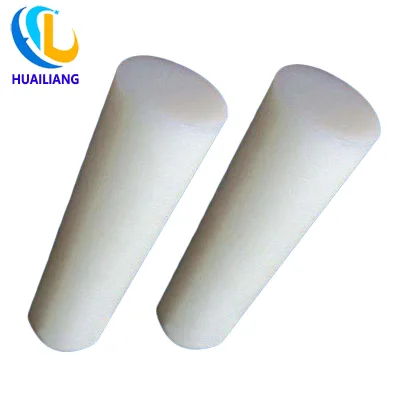 Customized Size Solid Engineering White Nylon Plastic Rods Round Bar Supplier
