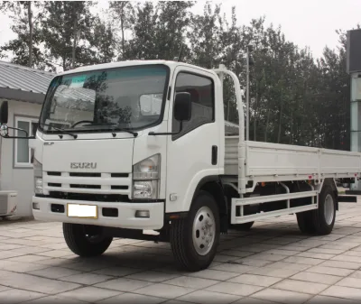 For NPR 700P100% Original Single Row Euro 6 New 4x2 189hp 10T Diesel Van Chassis Cargo Truck Left Steering