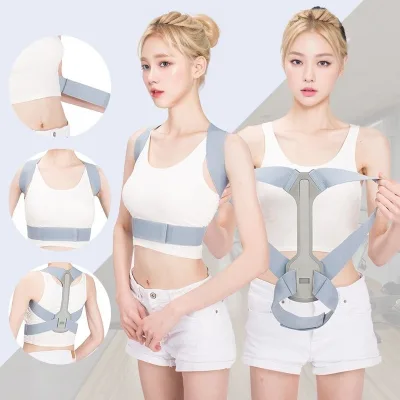 Protective Universal Adjustable Back Support Belt for Daily Posture Correction and Light Sports protection