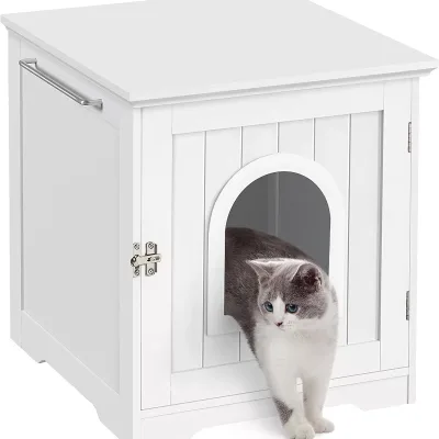 Hot Sale Low Price Cat Bed Wood Cat Litter Box Wooden Cat House Indoor