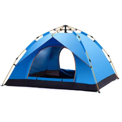 Outdoor Sunscreen 4 Person Camping Tents 2 Persons Waterproof Outdoor Portable Camping Folding Tent