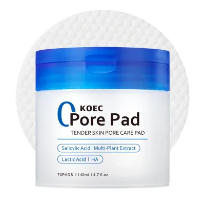 Facial Beauty Skin Care Zero Pore Toner Pad Salicylic Acid Pore Cleanser Remove Blackheads Pimples Pore Pads
