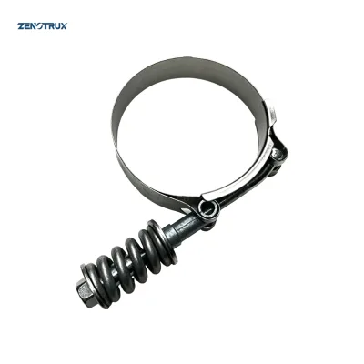 3.06-4.46inch 304SS T-Bolt Spring Loaded Hose Clamp Truck PART
