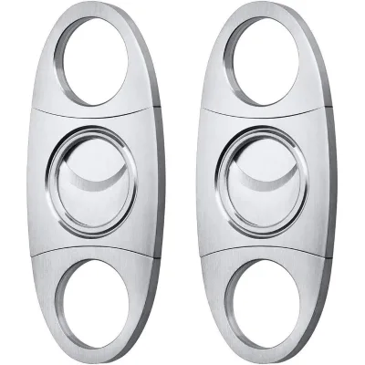 New Perfect Metal Stainless Steel Guillotine Cigar Cutter Cigar Scissors Smoking Accessories