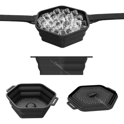 Silicone Ice Bath Tub Portable Collapsible Cold Water Therapeutic Bathtub Ice Bath for Athletes