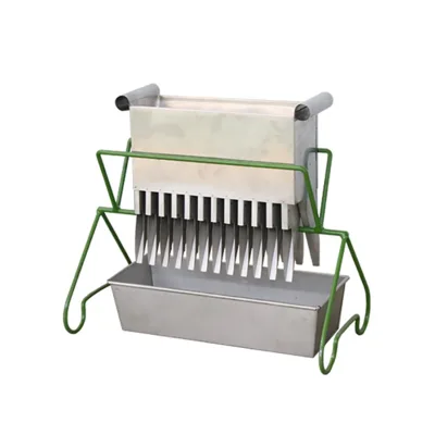 Lab Small Stainless Steel Coal Open Riffle Divider Riffle Preparation Sample Splitter